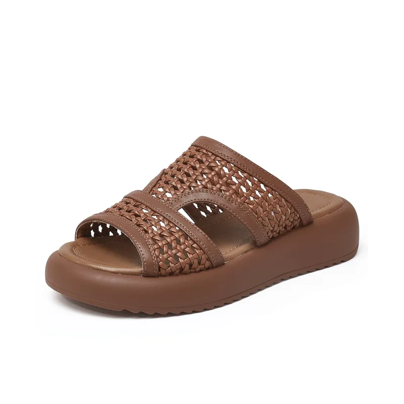 OULISASI Quiet Slide Slippers Women's-6