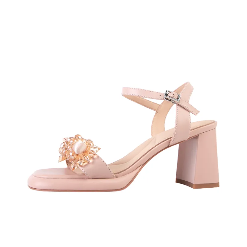 WUDASHU One Strap Sandals Women's-4