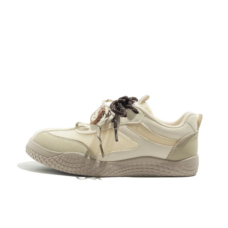 MEAKKEA Breathable And Lightweight Low Top Skateboard Shoes Women's Pink-5