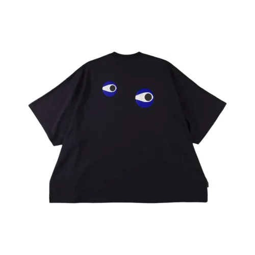 Stripes For Creative 마린 블루 남녀공용 티셔츠