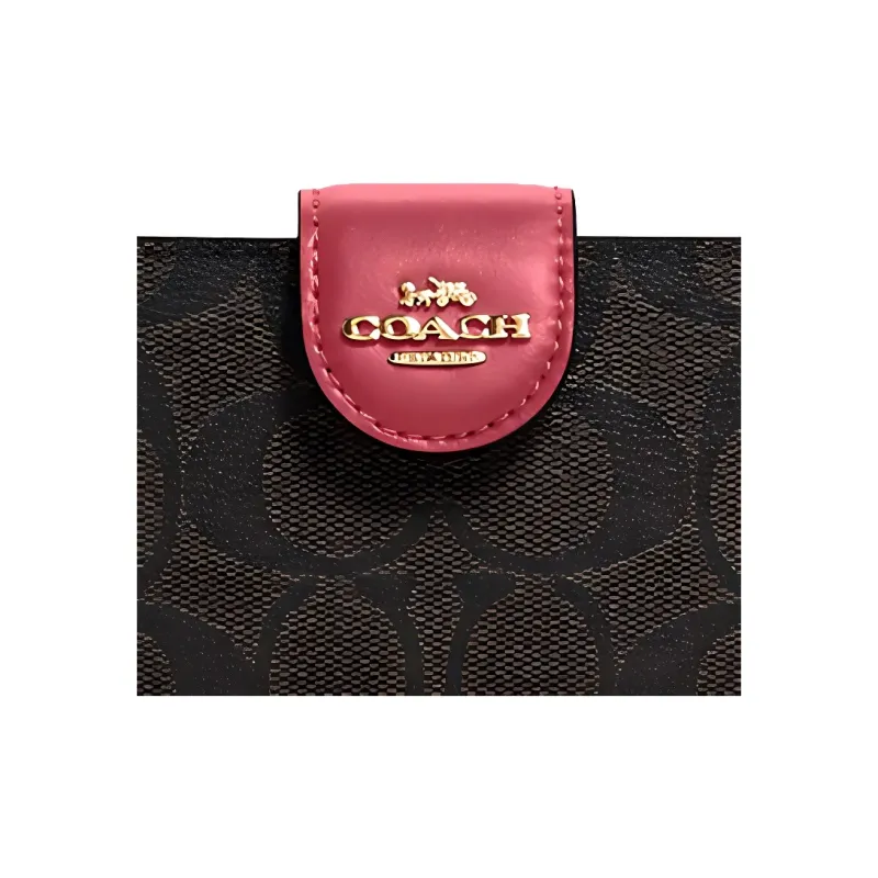 COACH Corner Zip Wallets-2