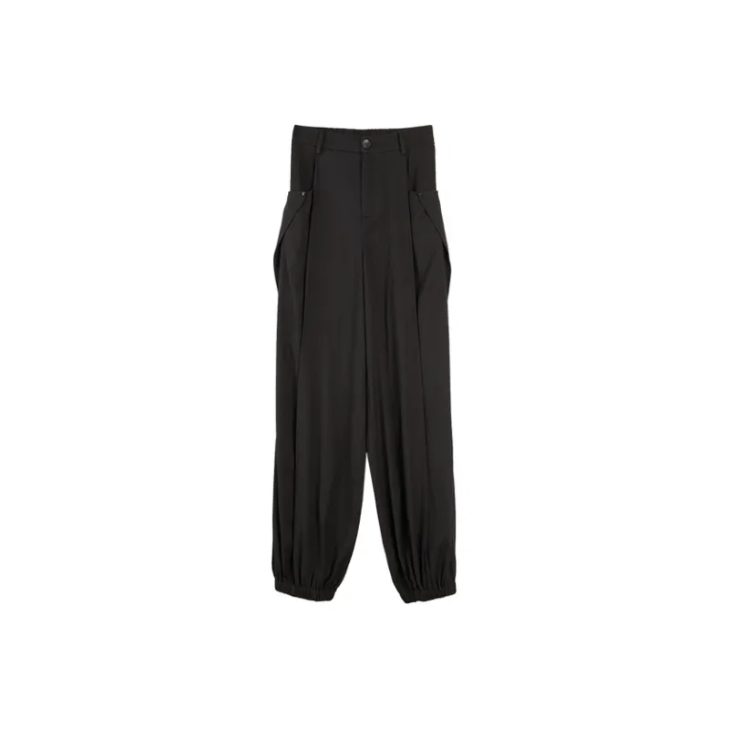 ELLE Casual Pants Women's Black-0