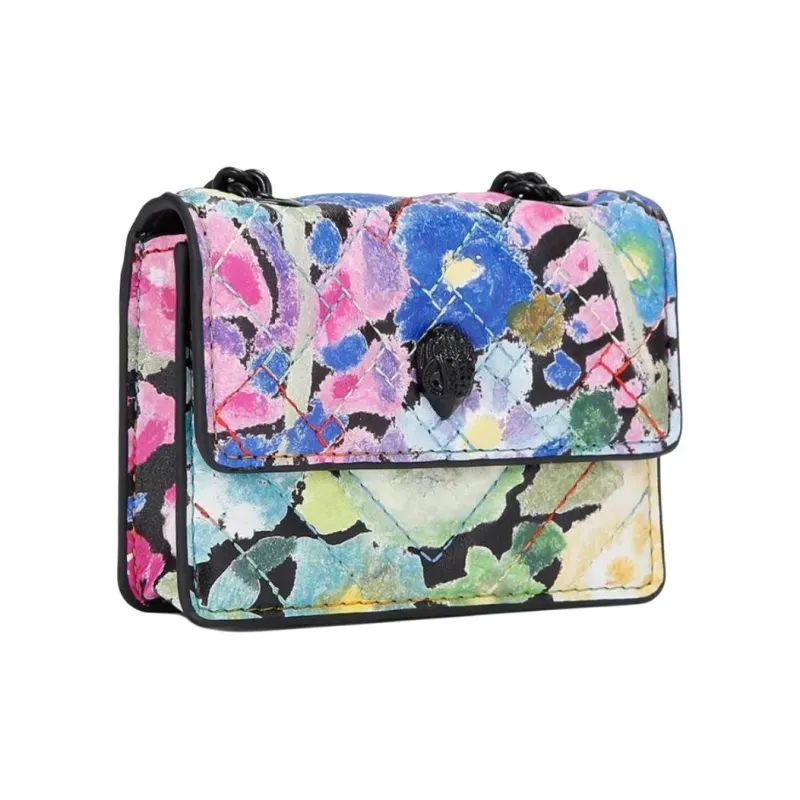 Kurt Geiger London Micro Kensington Quilted Floral pattern Shoulder Bag-1