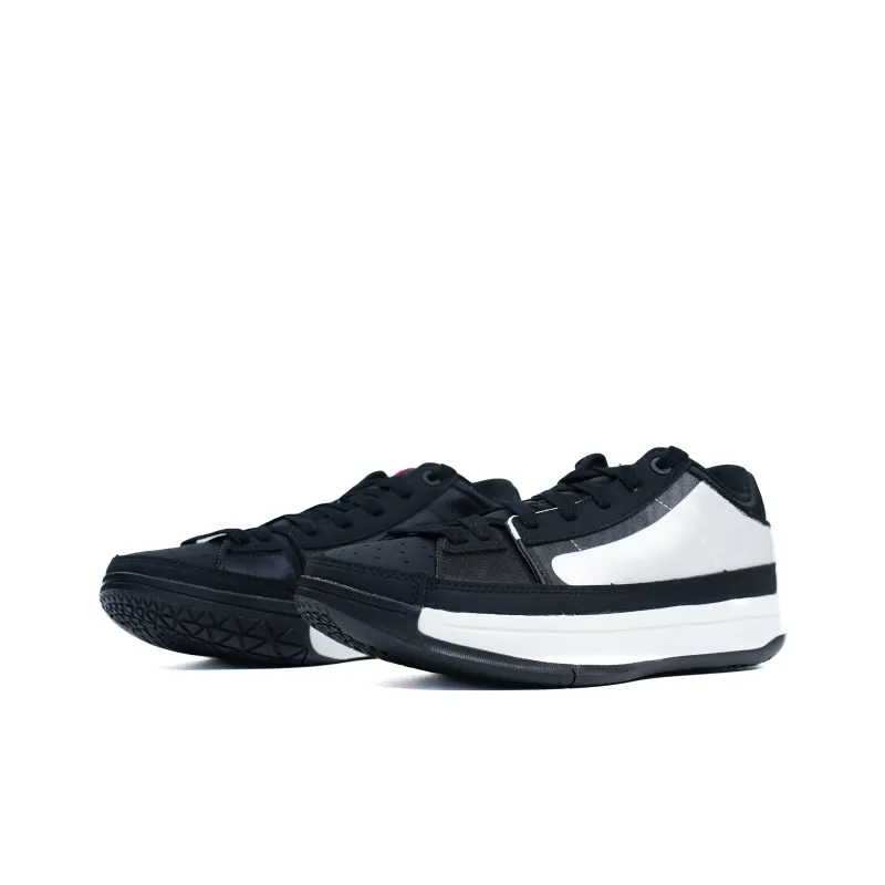 Serious Player Only Low Top Basketball Shoes Men's Black White-1