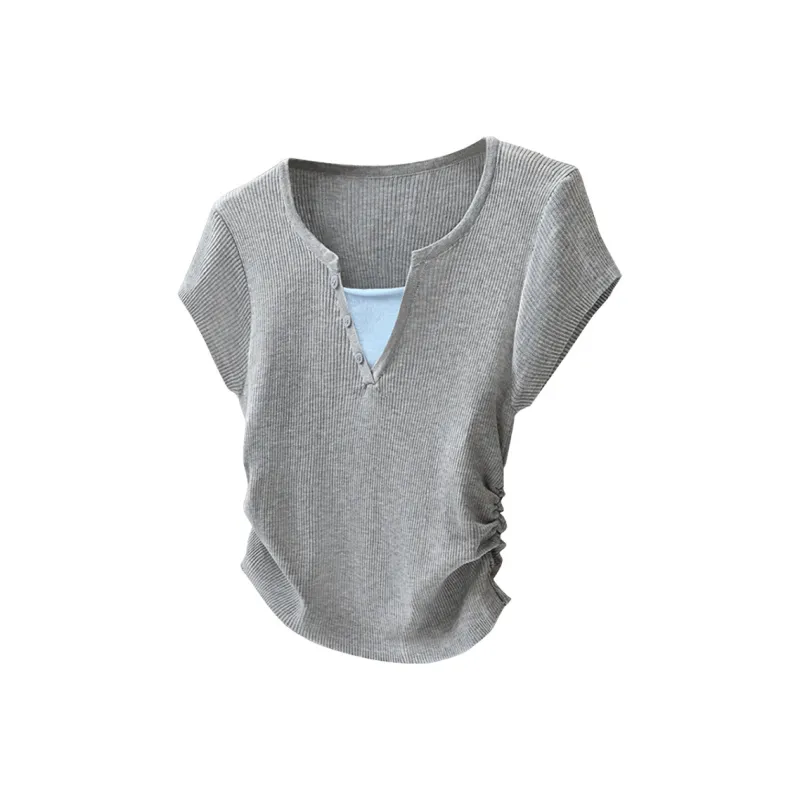 Cypress House Knitwear Women's Light Gray-0