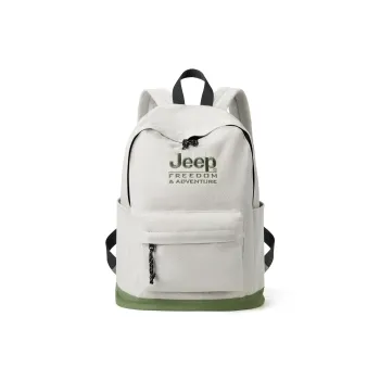 Jeep Nylon Business Travel Laptop Bag Backpack Unisex Green/Black/Pink