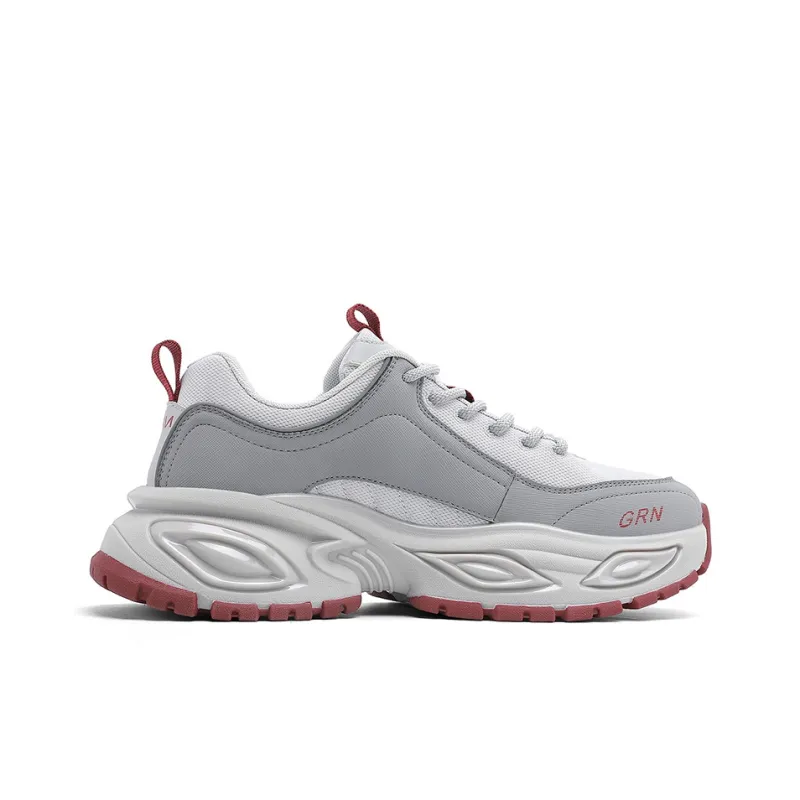 K bird Abrasion Resistant Lightweight Height Increasing Low Top Chunky Sneakers Men's-6
