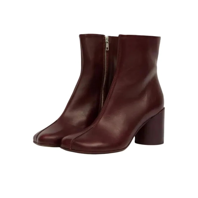MM6 Maison Margiela 70mm Anatomic Stitch Ankle Boots Women's-1
