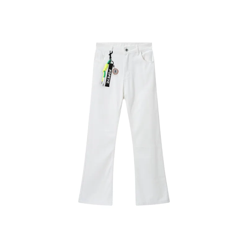 POPEYE Jeans Unisex White-0