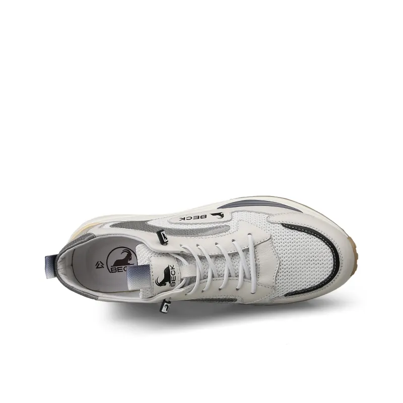 BECK Cushioning, Slip Resistant, Abrasion Resistant, Breathable, Lightweight Coverage Low Top Casual Shoes Unisex-4