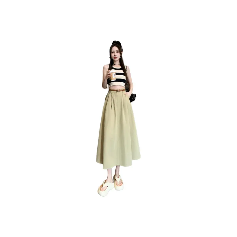 GOSO Casual Long Skirts Women's-2