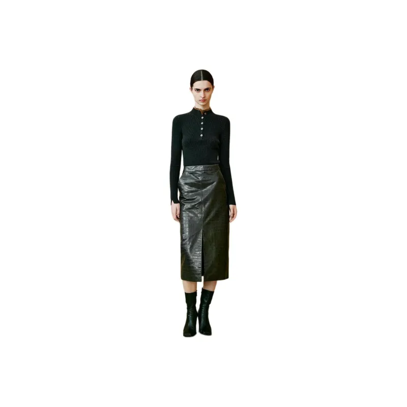INSUN Cashmere Sweaters Women's Carbon Gray-0