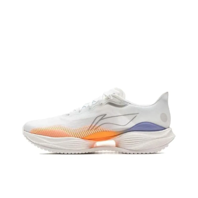 LiNing Super Light 22 Breathable And Wear resistant Low Top Casual Running Shoes Men's White-0