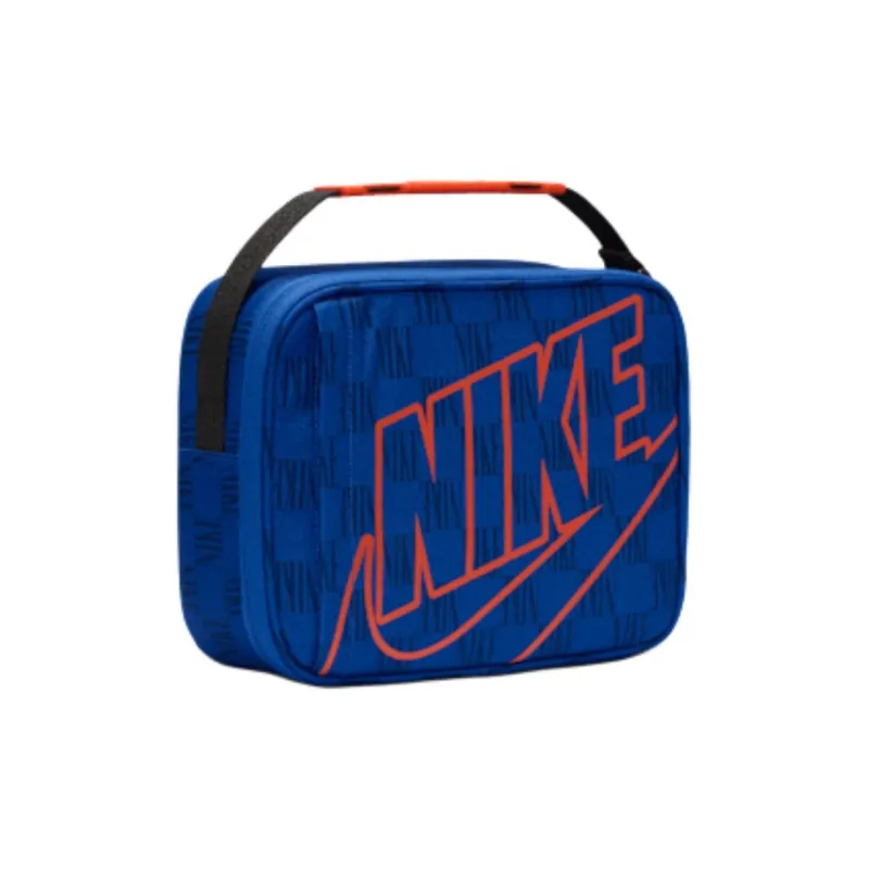 Nike Polyester Handbag Unisex Royal Blue & Burgundy Red-1