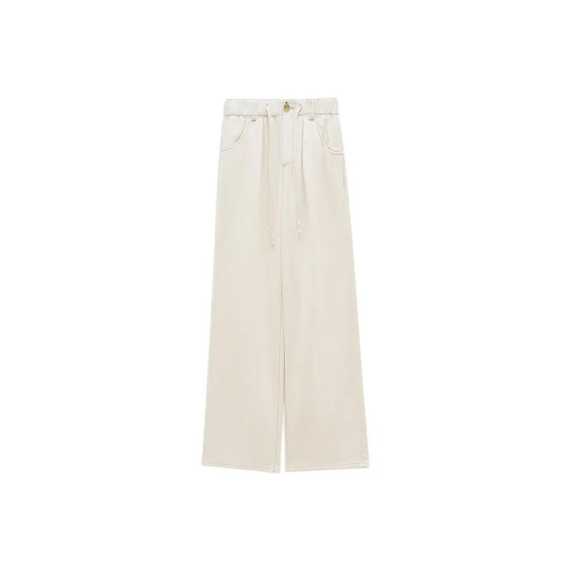 INSUN Jeans Women's Ecru-0