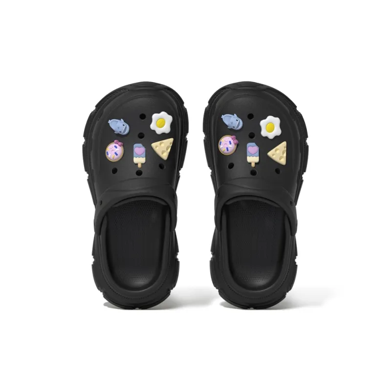 LATE TIME Women's Summer Eva Platform Height Increasing, Anti Collision Closed Toe Slippers-7