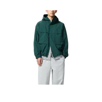 UNIQLO Jackets Unisex Dark Green