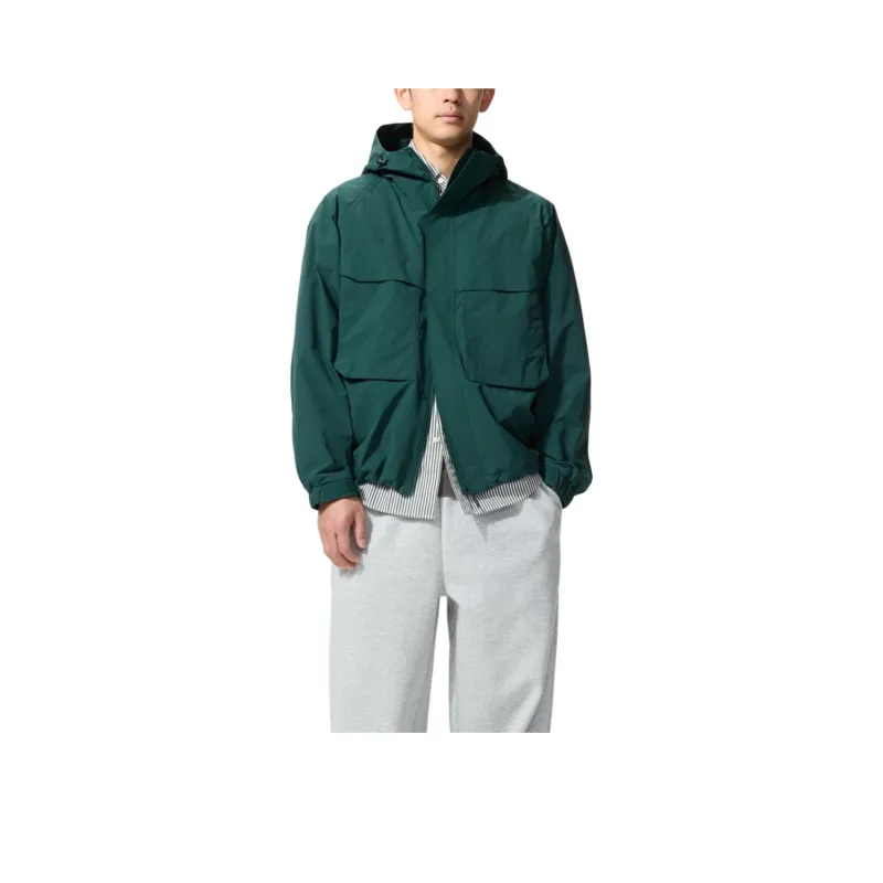 UNIQLO Jackets Unisex Dark Green-0