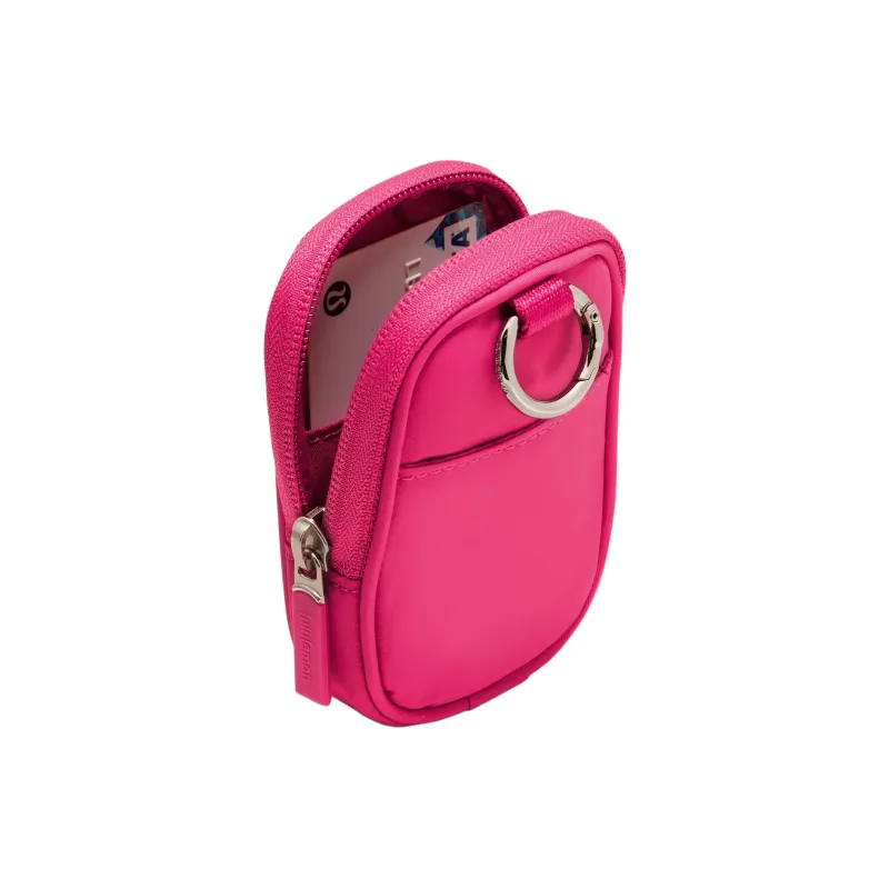 Lululemon Nylon Coin Purse Nano Women's Raspberry Red-2