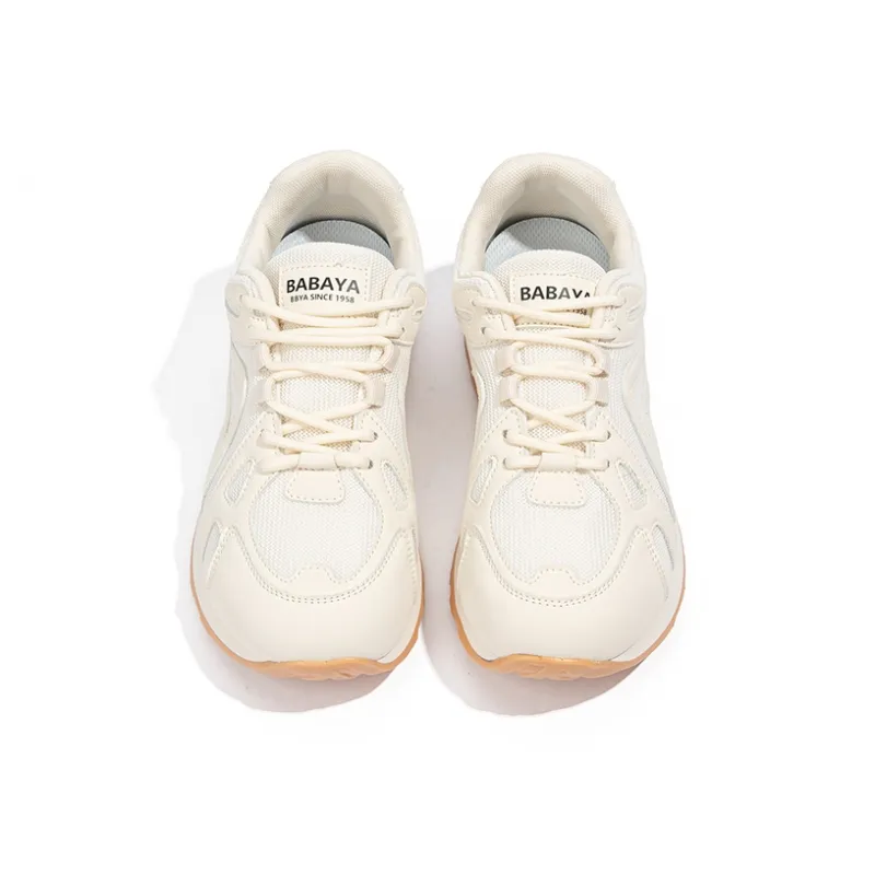 BABAYA KIDS Abrasion Resistant Breathable Lightweight Rebound Low Top Casual Shoes Women's-6