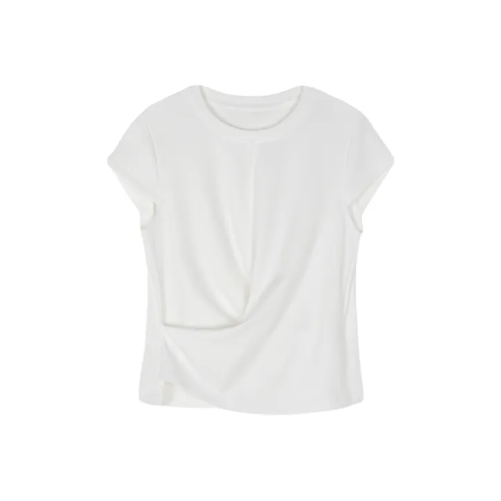 Mo Han Yi Mei T Shirt Women's Raw White-0