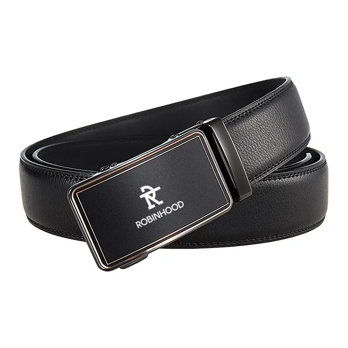 ROBINHOOD Cow Leather Belts Men's 3.5CM-2