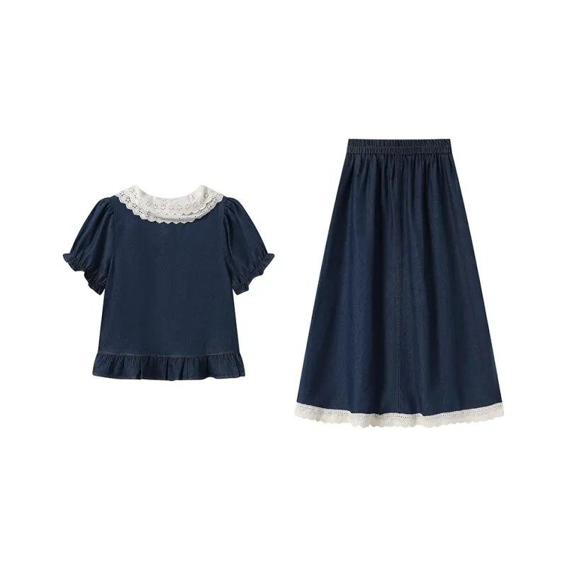 GULIANFEI Two Piece Skirt Sets Women's-1