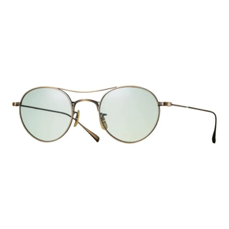 EYEVAN 7285 Titanium Β Titanium Aviator Sunglasses Unisex Brown-0