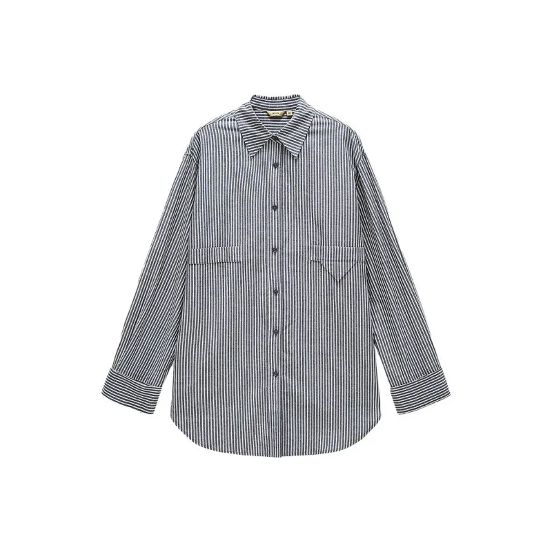 INSUN Shirts Women's Vintage Blue-0