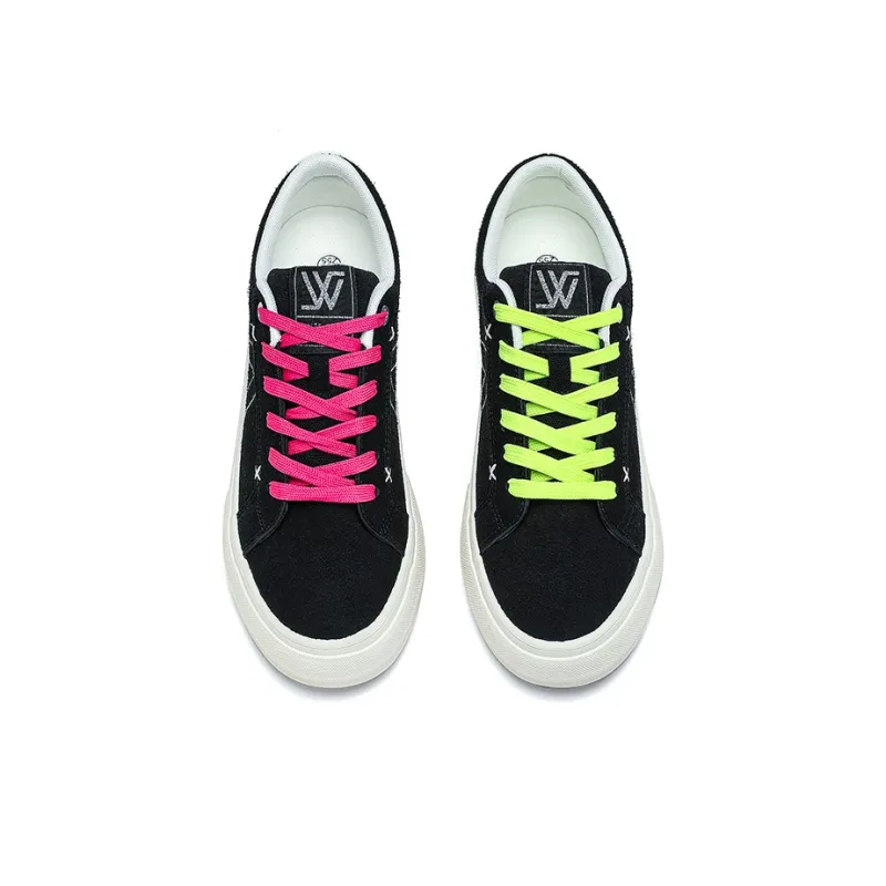 OUGLEMEN Coverage, Slip Resistant, Balance, Lightweight, Breathable Low Top Skateboard Shoes Unisex-13