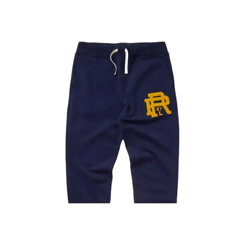 Polo Ralph Lauren Knitted Sweatpants Men Navy Blue-4