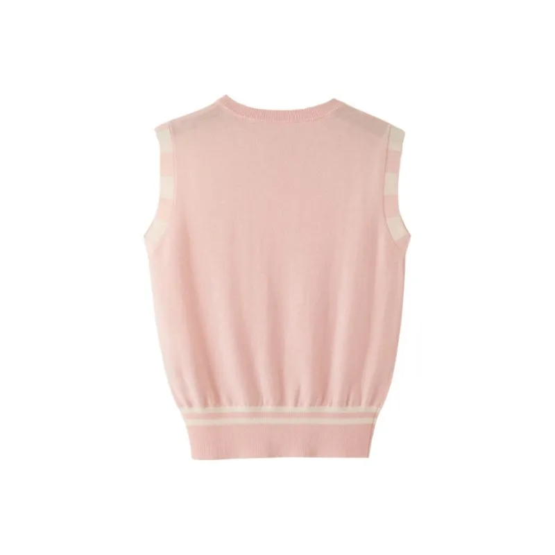Late White Knitwear Women's Light Pink-1