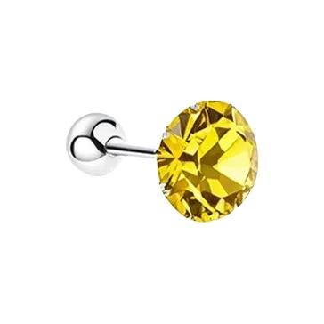 UX Titanium Steel, Ear Care Stud Earrings Unisex Multicolor Strobe Lights Collection-11