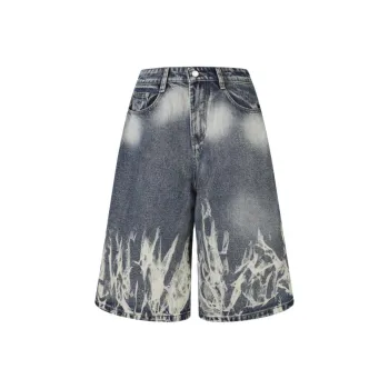 VERAF CA Denim Shorts Unisex Blue