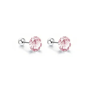 UX Titanium Steel, Ear Care Stud Earrings Unisex Multicolor Strobe Lights Collection