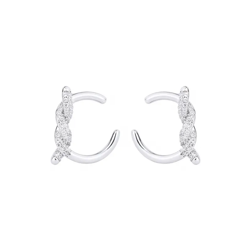 PHOENIXSILY 999 Fine Silver Earrings Women's-0