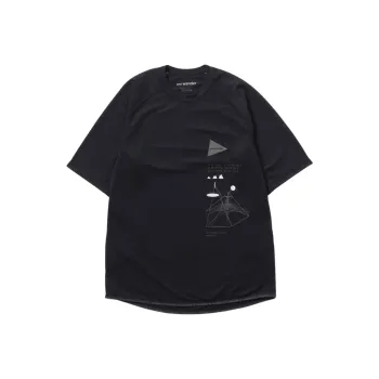 And Wander T Shirt Unisex Black
