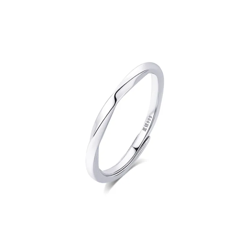 KUMET Sterling Silver Rings Unisex-5