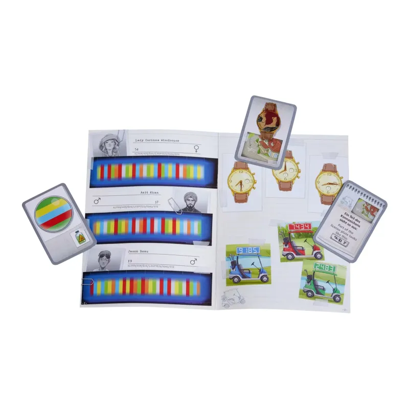 HABA Detective Collection: Critical Evidence Puzzles For Solving Cases Strategic Thinking Board Games-13
