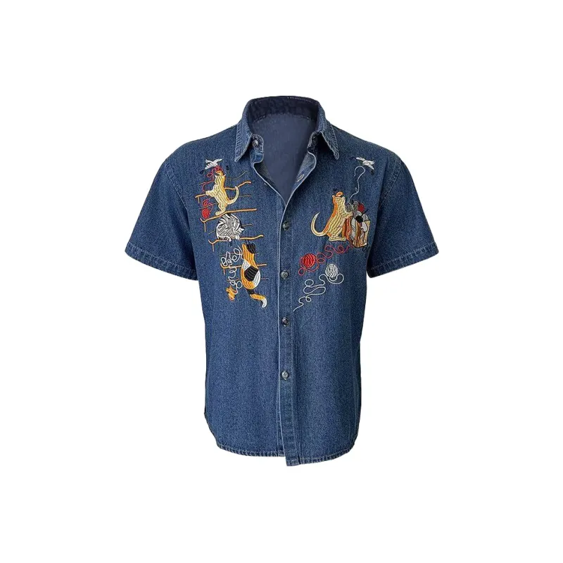 Chisportate Shirts Unisex Blue-0