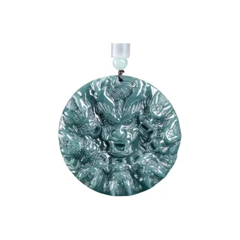 Jing Ruyu Glutinous Jade Jadeite Necklaces Unisex
