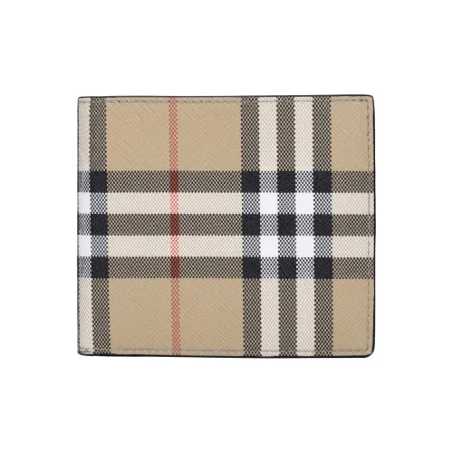 Burberry Vintage Check Bifold Wallet Beige/Black