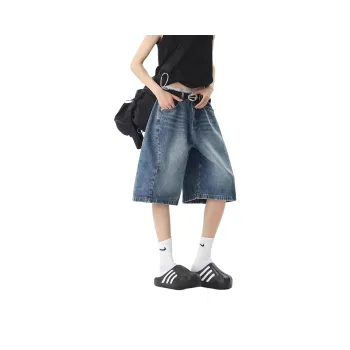 PVPVPV Denim Shorts Unisex Blue