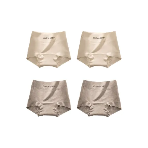 PLANDOO Underpants Women's 4 Pack