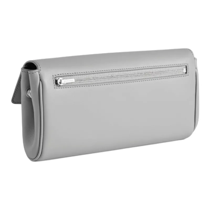 Balenciaga Rodeo Calfskin Wallet Women's Cloud Gray-1
