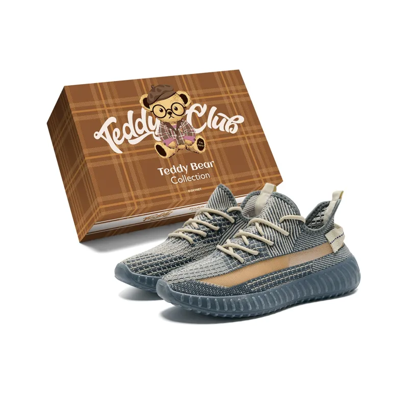 Teddy Bear Collection Cushioning, Slip Resistant, Breathable, Lightweight Low Top Casual Shoes Unisex-2