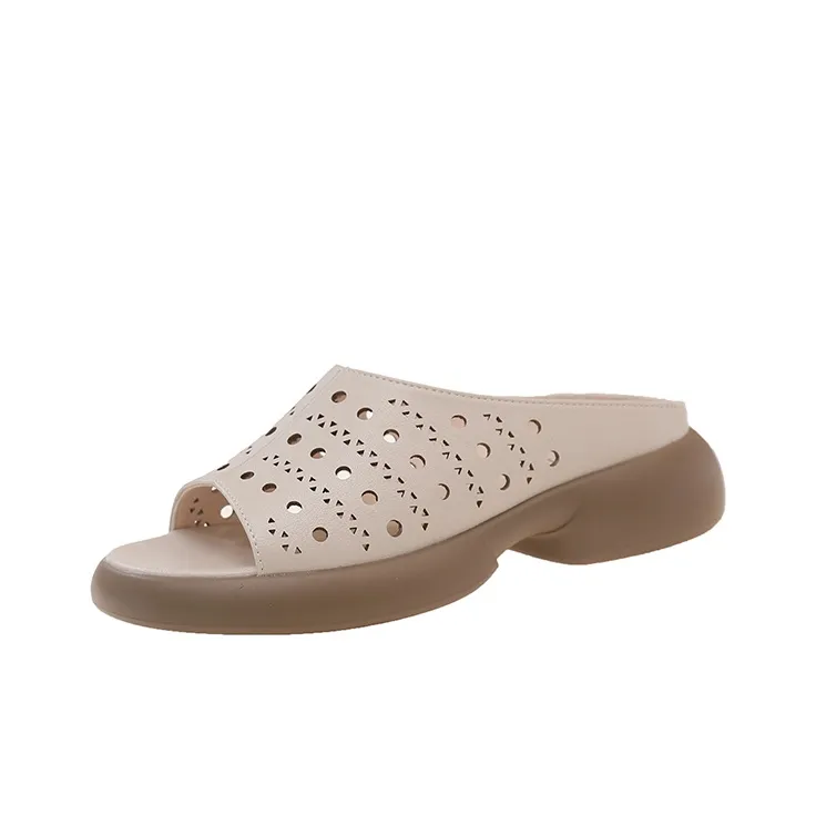 WUJI Slip Resistant Abrasion Resistant Slide Slippers Women's-4