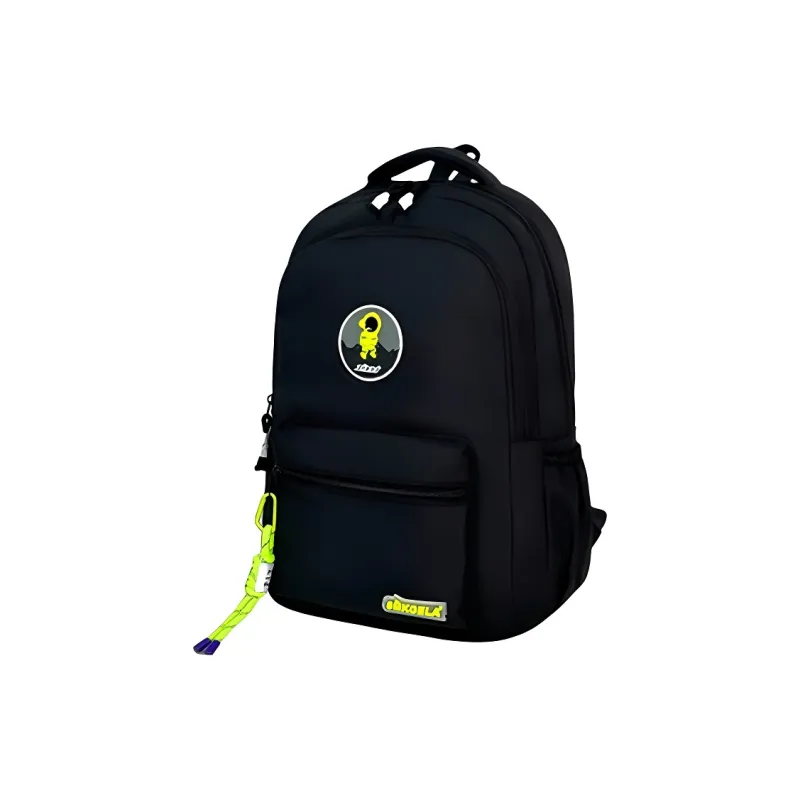 H YXIANG Nylon Backpack Regular Men's Multicolor-3