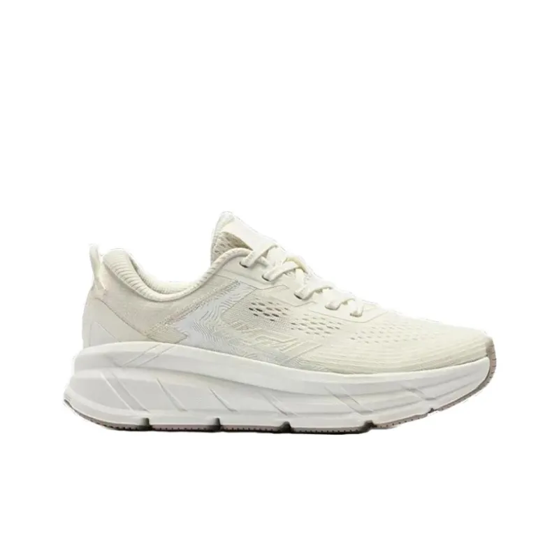 QIAODAN Cushioning Rebound Low Top Running Shoes Women's Ivory-1