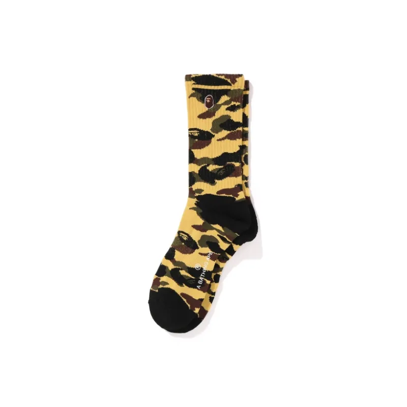 A BATHING APE Mid Calf Socks Men's 1 Pack-0